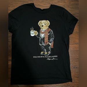 authentic polo ralph lauren polo bear crewneck tee